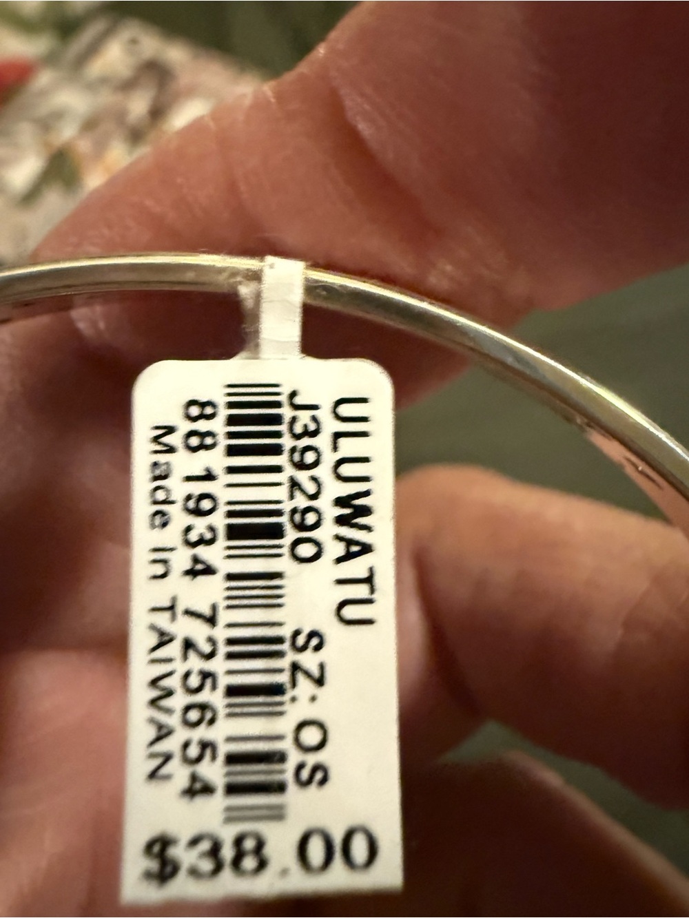 Brighton Silver-Tone Slim Bangle Bracelet